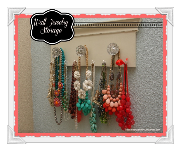 wall jewelry storage